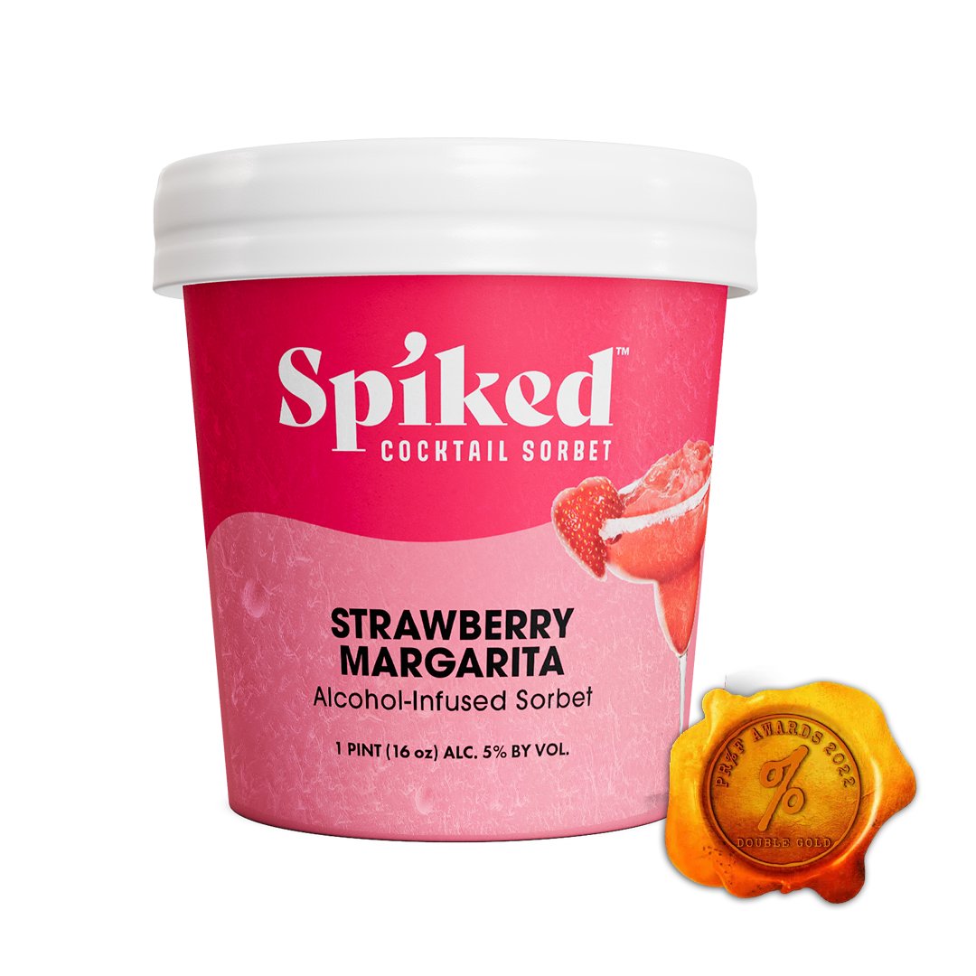 Spiked Strawberry Margarita