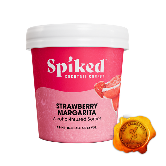 Spiked Strawberry Margarita