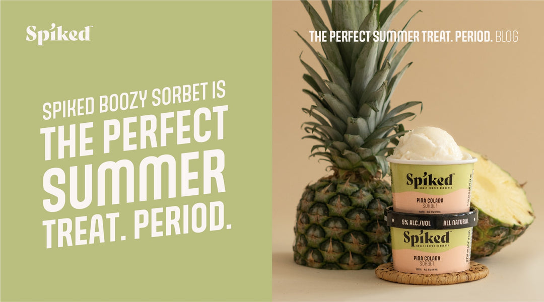 The Perfect Summer Treat - Spiked Boozy Sorbet - Vegan Dessert