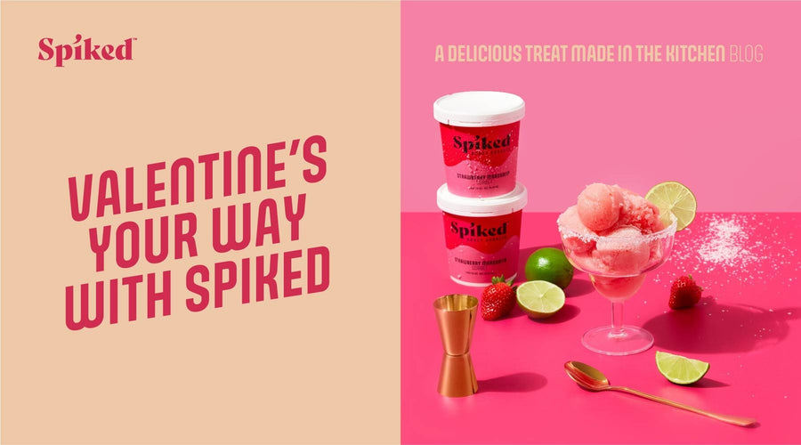 Valentine's Day Your Way With Spiked Boozy Sorbet